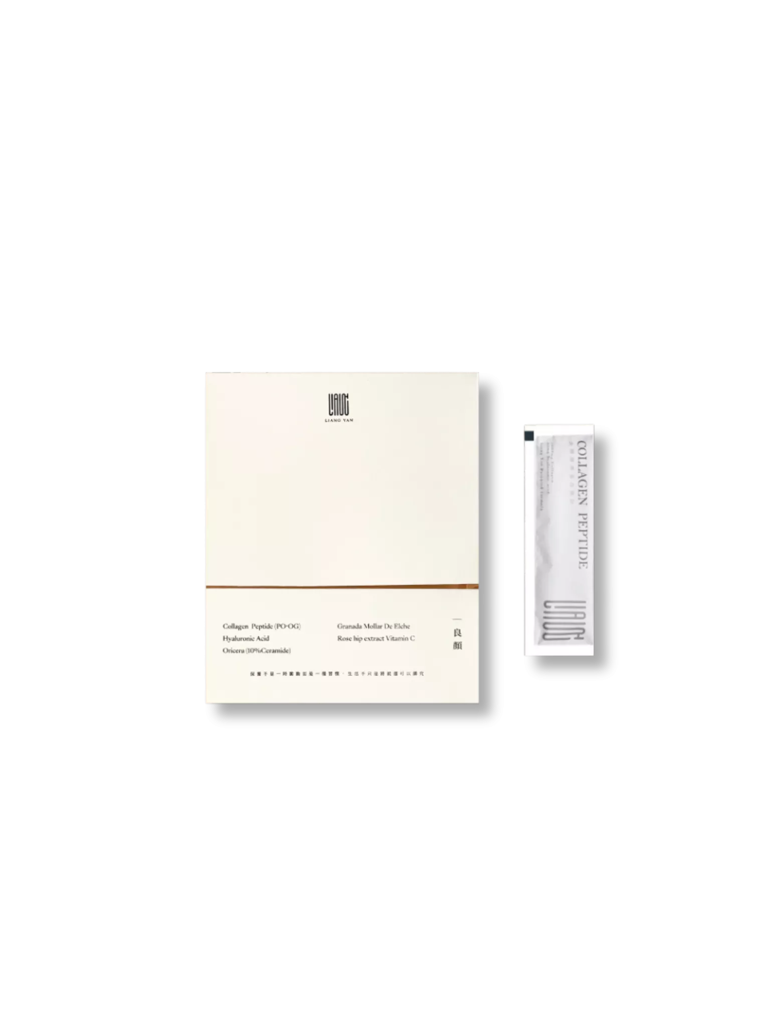 LIANGYAN良顏 膠原蛋白胜肽PO'OG一盒30包入/一包6.5g