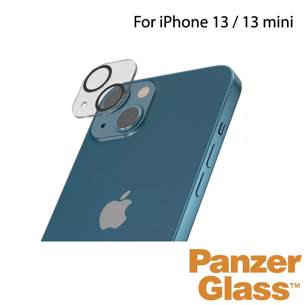 PanzerGlass iPhone 13 / 13 mini 耐衝擊高透鏡頭貼-日本旭硝子玻璃