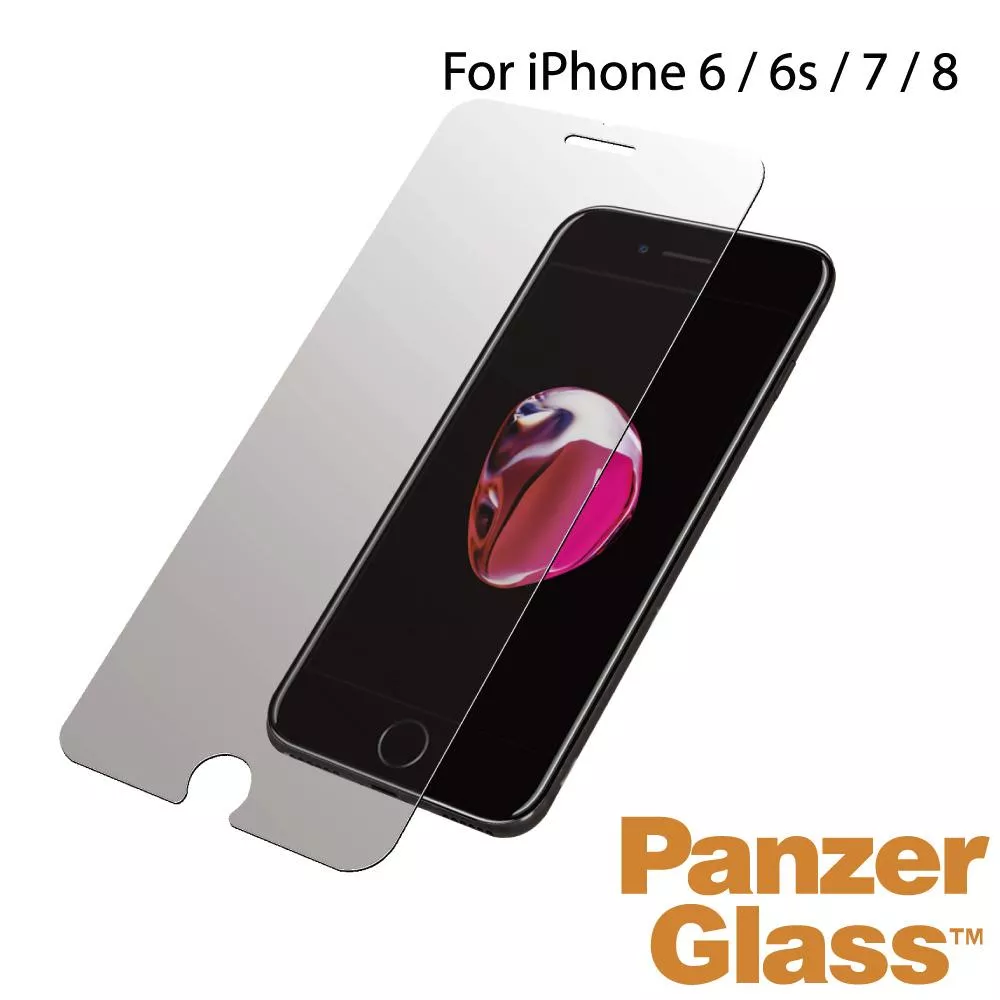 PanzerGlass iPhone 6/6s/7/8/SE2 小版耐衝擊高透鋼化玻璃保護貼