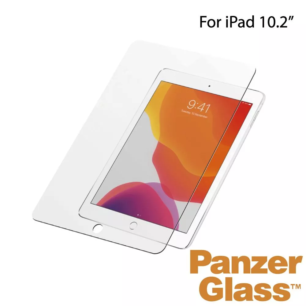 PanzerGlass iPad 10.2 耐衝擊高透鋼化玻璃保護貼