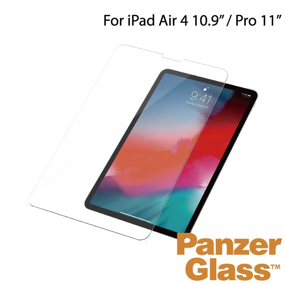 PanzerGlass iPad Pro 11"/Air 10.9" 耐衝擊高透鋼化玻璃保護貼