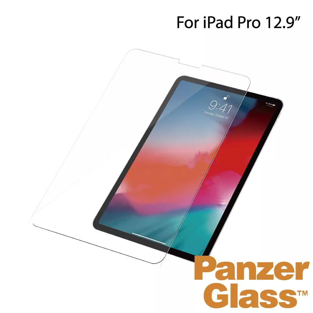 PanzerGlass iPad Pro 12.9" 耐衝擊高透鋼化玻璃保護貼