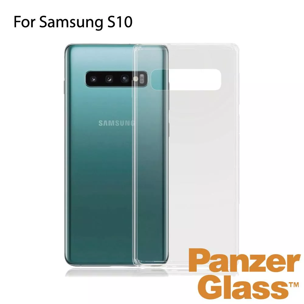 PanzerGlass Samsung Galaxy S10 耐衝擊強化輕薄漾玻透明防摔殼