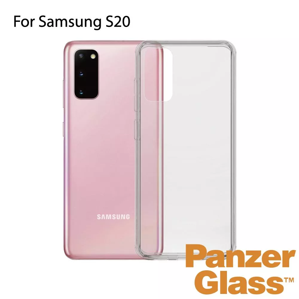 PanzerGlass Samsung Galaxy S20 耐衝擊強化輕薄漾玻透明防摔殼