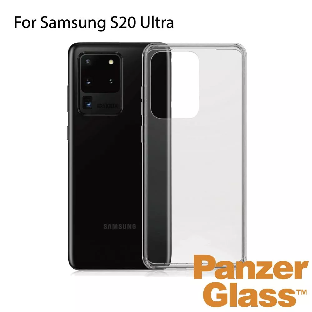 PanzerGlass Samsung Galaxy S20 Ultra 耐衝擊強化輕薄漾玻透明防摔殼