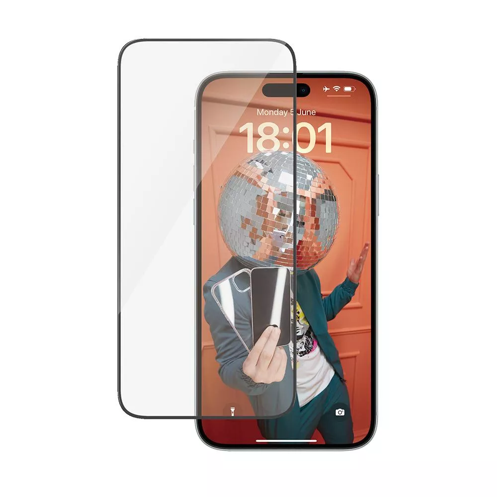 【PanzerGlass】iPhone 15 Plus 6.7吋 Screen Protector 2.5D 耐衝擊鋼化玻璃保貼