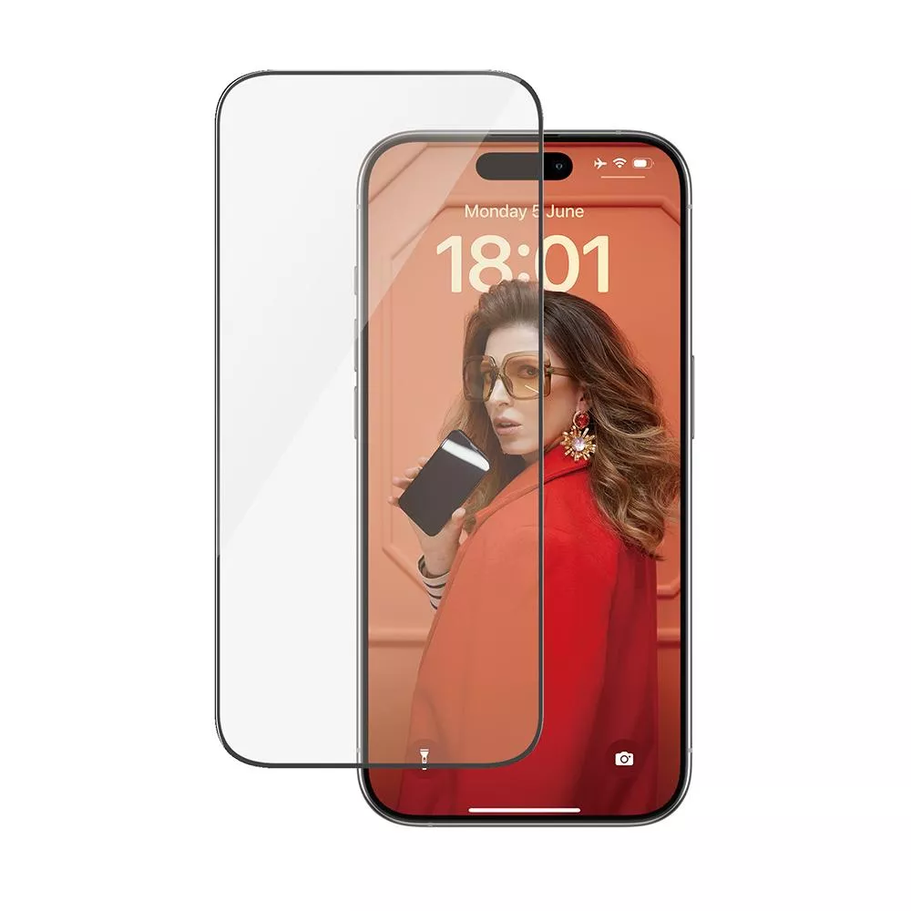 【PanzerGlass】iPhone 15 Pro 6.1吋 Screen Protector 2.5D 耐衝擊鋼化玻璃保貼