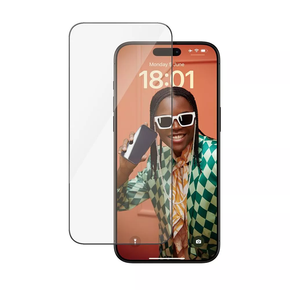 【PanzerGlass】iPhone 15 Pro Max 6.7吋 Screen Protector 2.5D 耐衝擊鋼化玻璃保貼