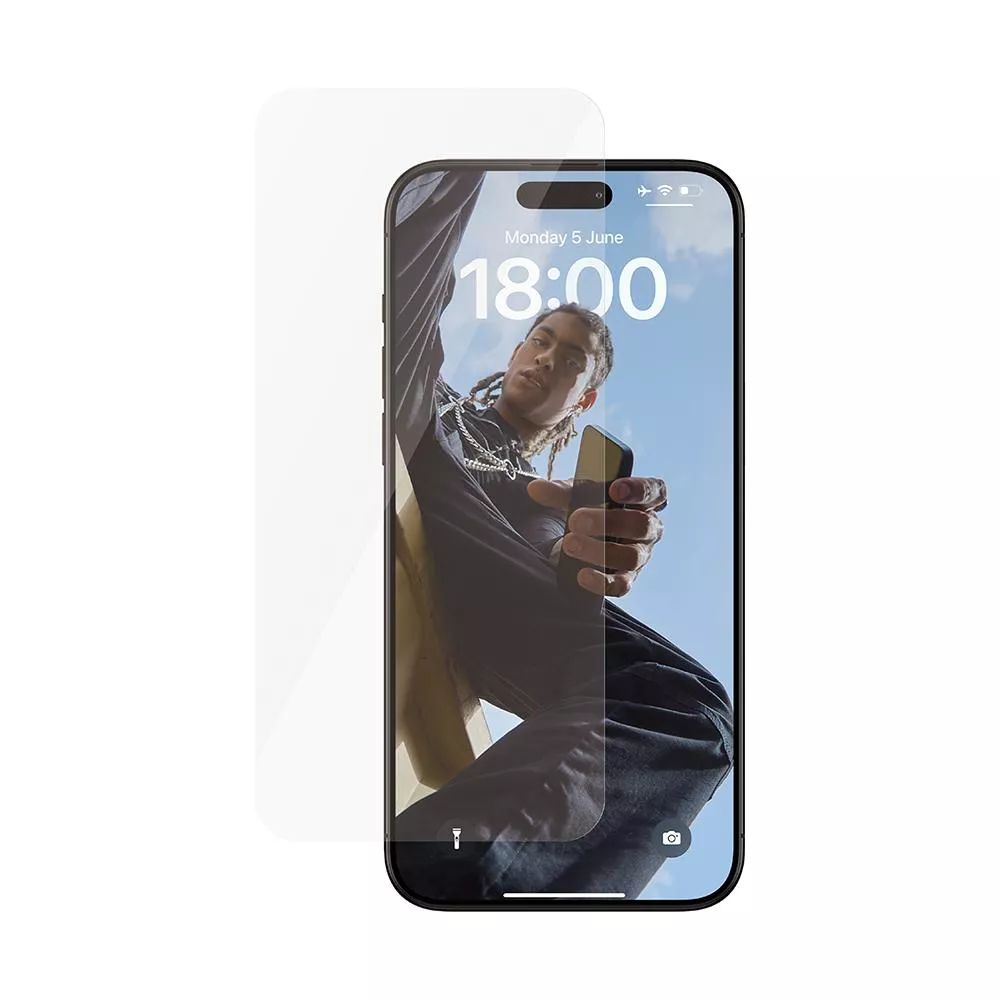 【PanzerGlass】iPhone 15 Pro Max  6.7吋 SAFE 2.5D 耐衝擊高透強化玻璃保護貼