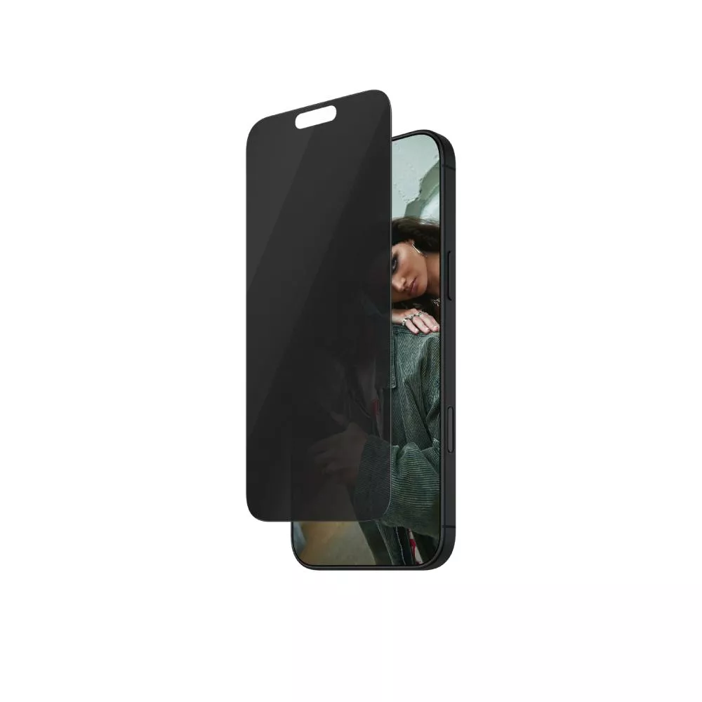【PanzerGlass】iPhone 16 Pro 6.3吋 SAFE Privacy 2.5D 耐衝擊高透防窺玻璃保護貼