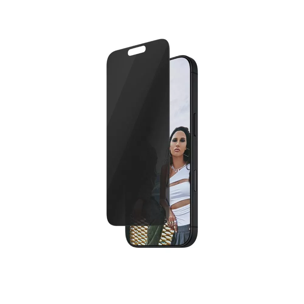 【PanzerGlass】iPhone 16 Plus 6.7吋 SAFE Privacy 2.5D 耐衝擊高透防窺玻璃保護貼