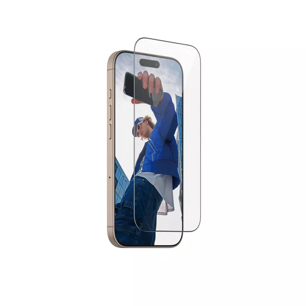 【PanzerGlass】iPhone 16 Pro 6.3吋 Screen Protector 2.5D 耐衝擊鋼化玻璃保貼(60%再生玻璃製成)