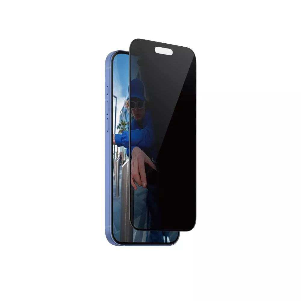 【PanzerGlass】iPhone 16 Plus 6.7吋 Privacy 2.5D 耐衝擊高透防窺玻璃保護貼(60%再生玻璃製成)
