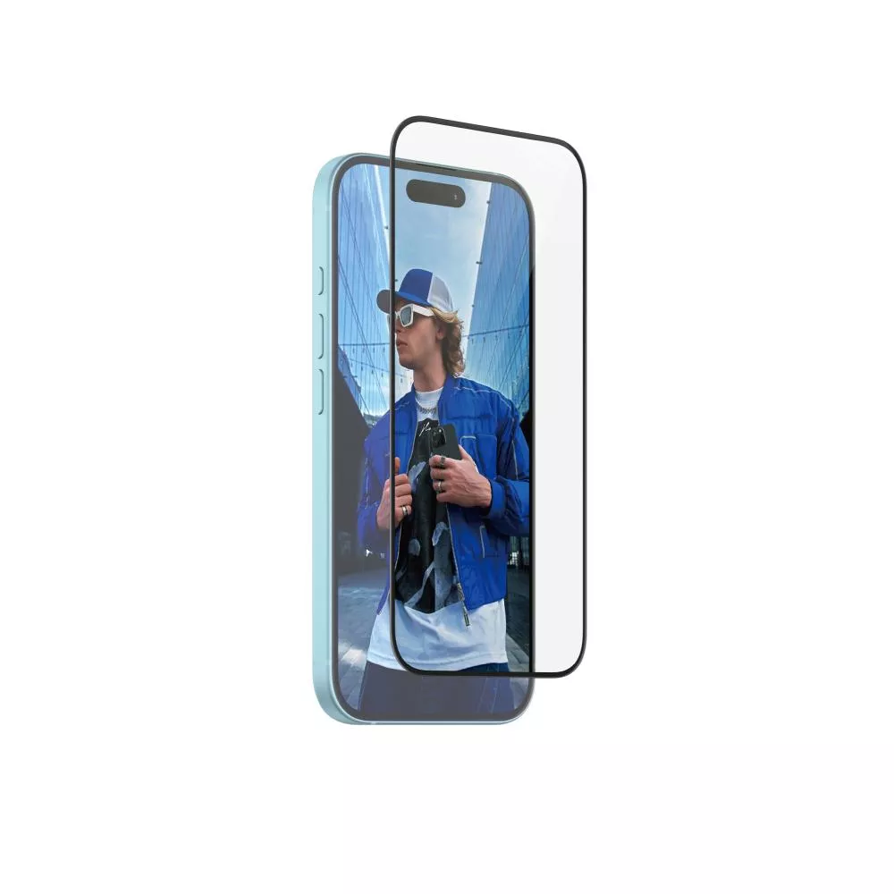 【PanzerGlass】iPhone 16 6.1吋 EyeCare 2.5D 耐衝擊抗反射藍光玻璃保護貼(60%再生玻璃製成)