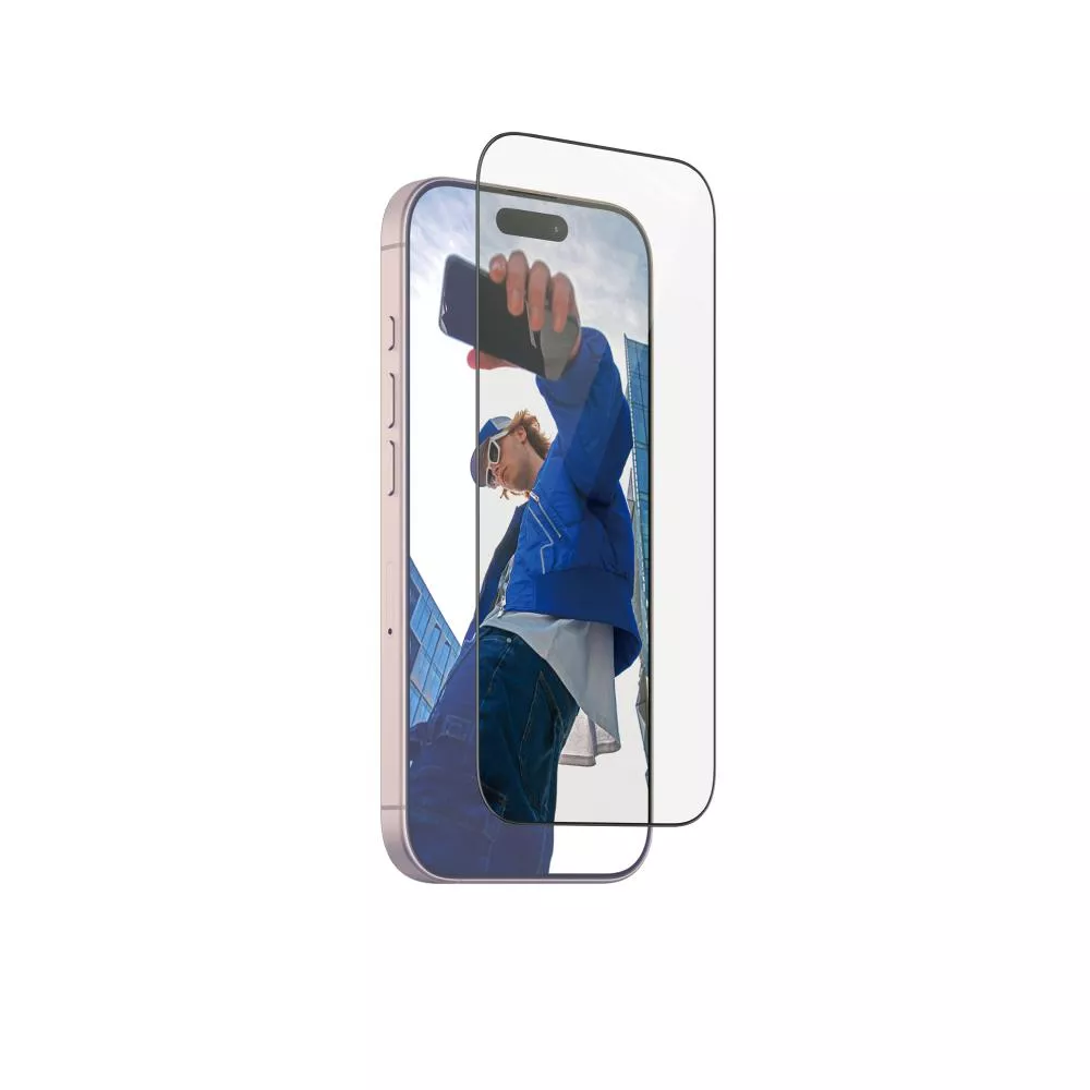 【PanzerGlass】iPhone 16 Pro 6.3吋 EyeCare 2.5D 耐衝擊抗反射藍光玻璃保護貼(60%再生玻璃製成)