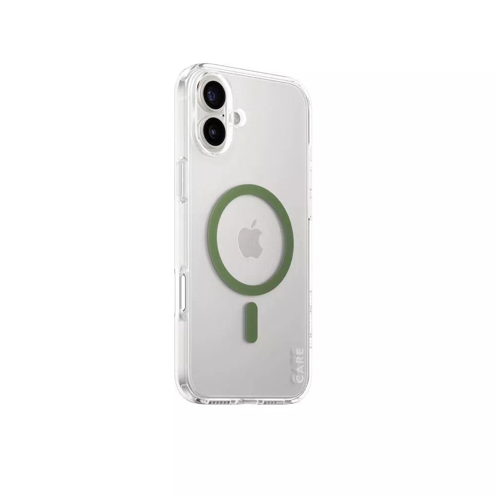 【PanzerGlass】iPhone 16 Plus 6.7吋 Flagship 磁吸透明防摔殼(透綠)