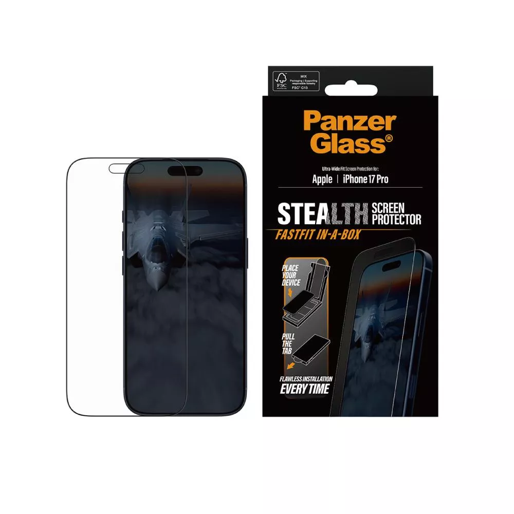 【PanzerGlass】iPhone 17 Pro 6.3吋 EyeCare 2.5D 耐衝擊抗藍光反射保護貼(含貼膜神器)