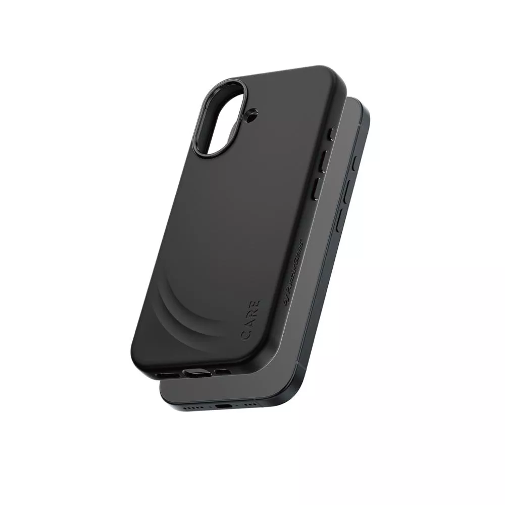【PanzerGlass】iPhone 17 6.1吋 FLOW 親膚磁吸防摔殼金屬鍵款(黑)