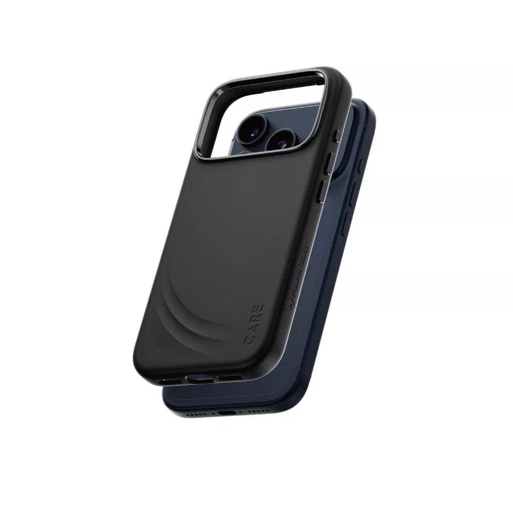 【PanzerGlass】iPhone 17 Pro 6.3吋 FLOW 親膚磁吸防摔殼金屬鍵款(黑)