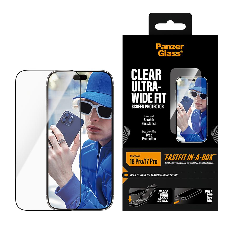 PanzerGlass iPhone 18 Pro 6.3吋 耐衝擊高透鋼化鏡頭貼 (抗刮防指紋)