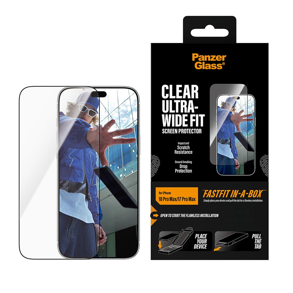 PanzerGlass iPhone 18 Pro Max 6.9吋 耐衝擊高透鋼化鏡頭貼 (抗刮防指紋)