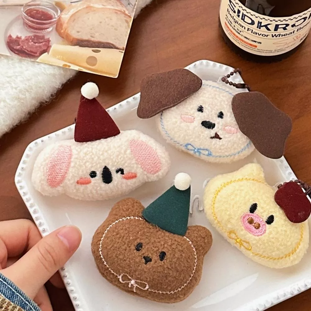 可愛萌寵動物公仔掛件