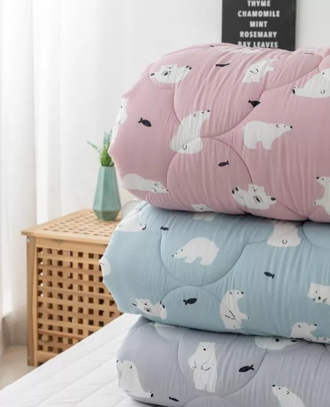 北極熊 곰돌이 차렵