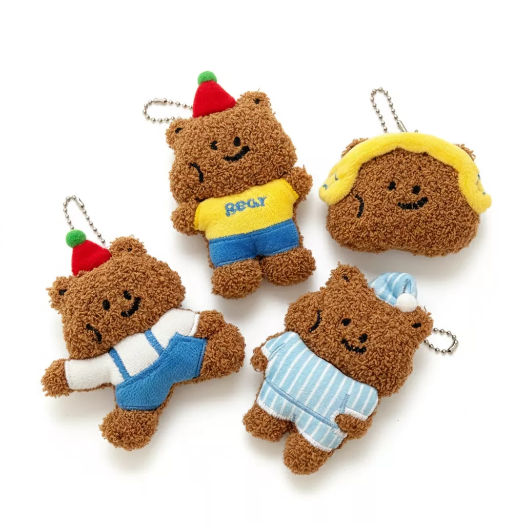 可愛小熊吊飾