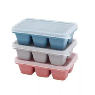 迷你六格硅膠製冰盒/3入