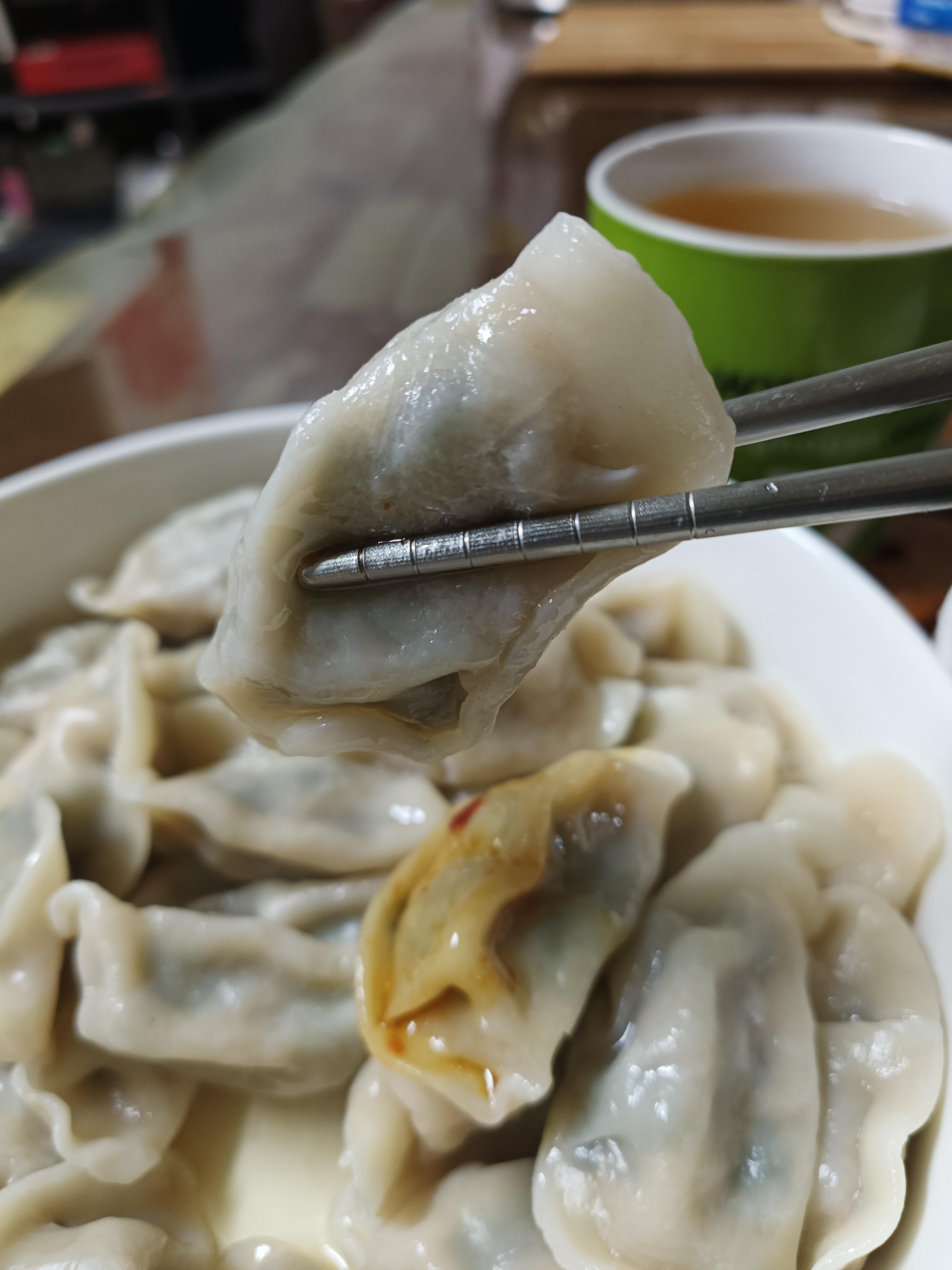 香菜水餃