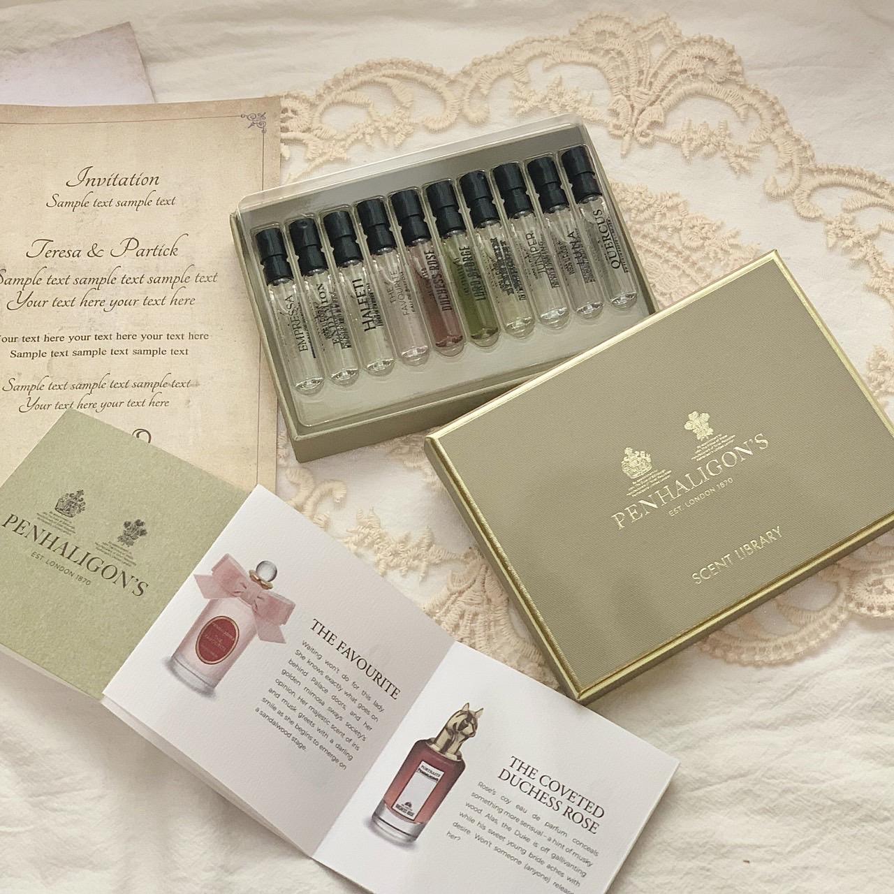 Penhaligon 潘海利根 香氛圖書館試管香10入組