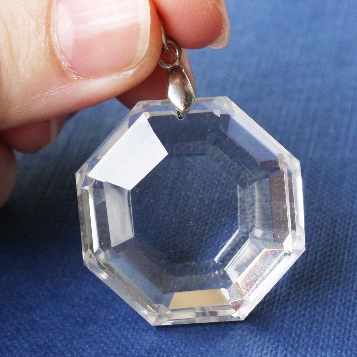 八卦　水晶 八角水晶プレート 八卦 1390000044 | トライアングル小倉