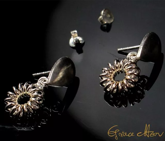 📞彼岸📞 #925純銀耳環