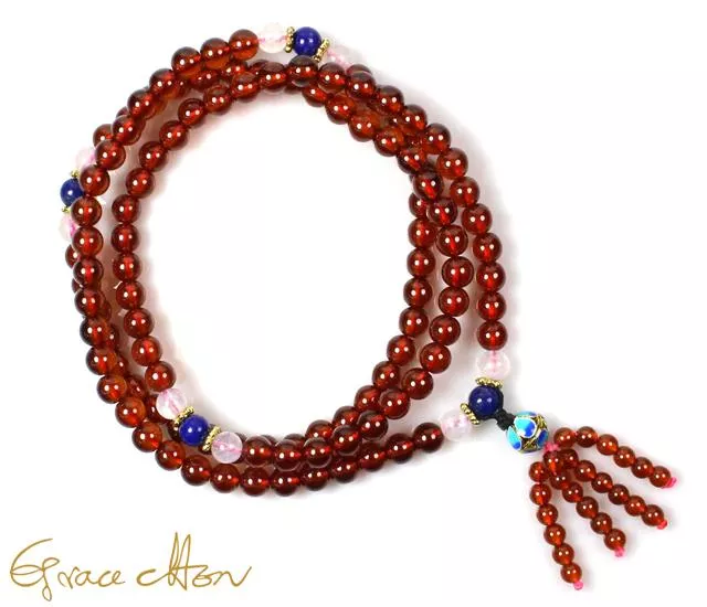 🟠橙子🟠 #橙石榴石 #108顆