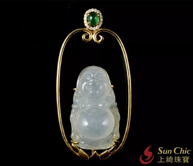 😊笑開懷😊 #翡翠 #彌勒佛