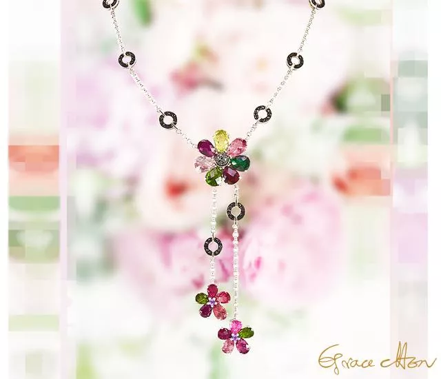 💓心花開💓 #碧璽項鍊