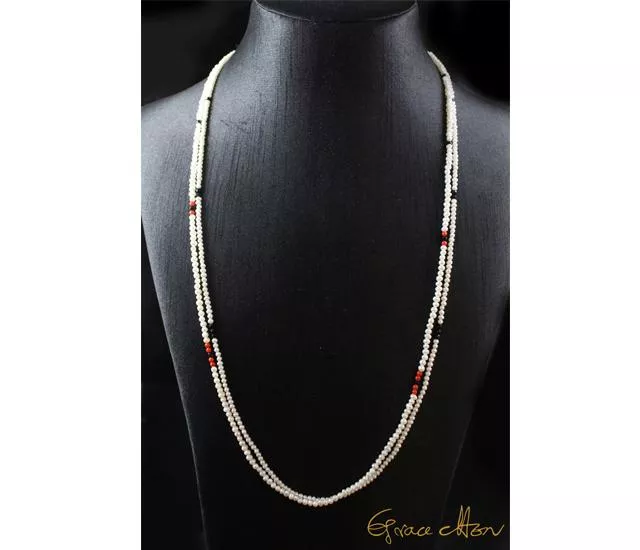 ⚪雙條珍珠項鍊⚪ #珍珠