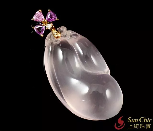 🌸星光粉晶福瓜🌸 #星光粉晶 #k金