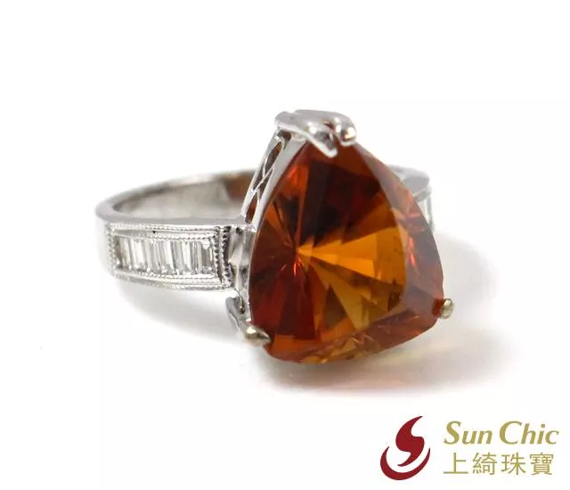 〽黃晶山〽 #黃水晶 #K金戒指