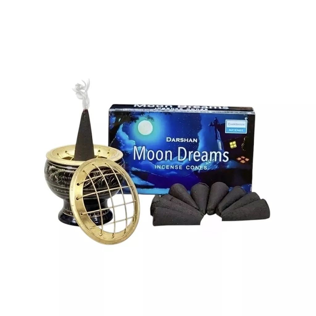 【月亮夢塔香】 Moon Dreams 神秘花香塔香 冥想放鬆香氛 淨化空間香錐