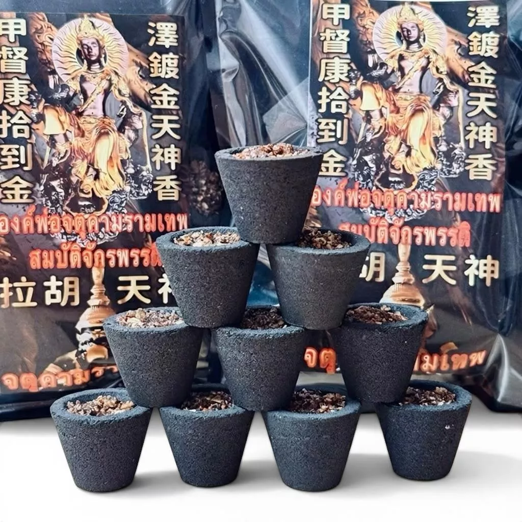 【泰國甘文煙】乳香杯 煙供香杯 招財淨化供佛香 加料版香杯