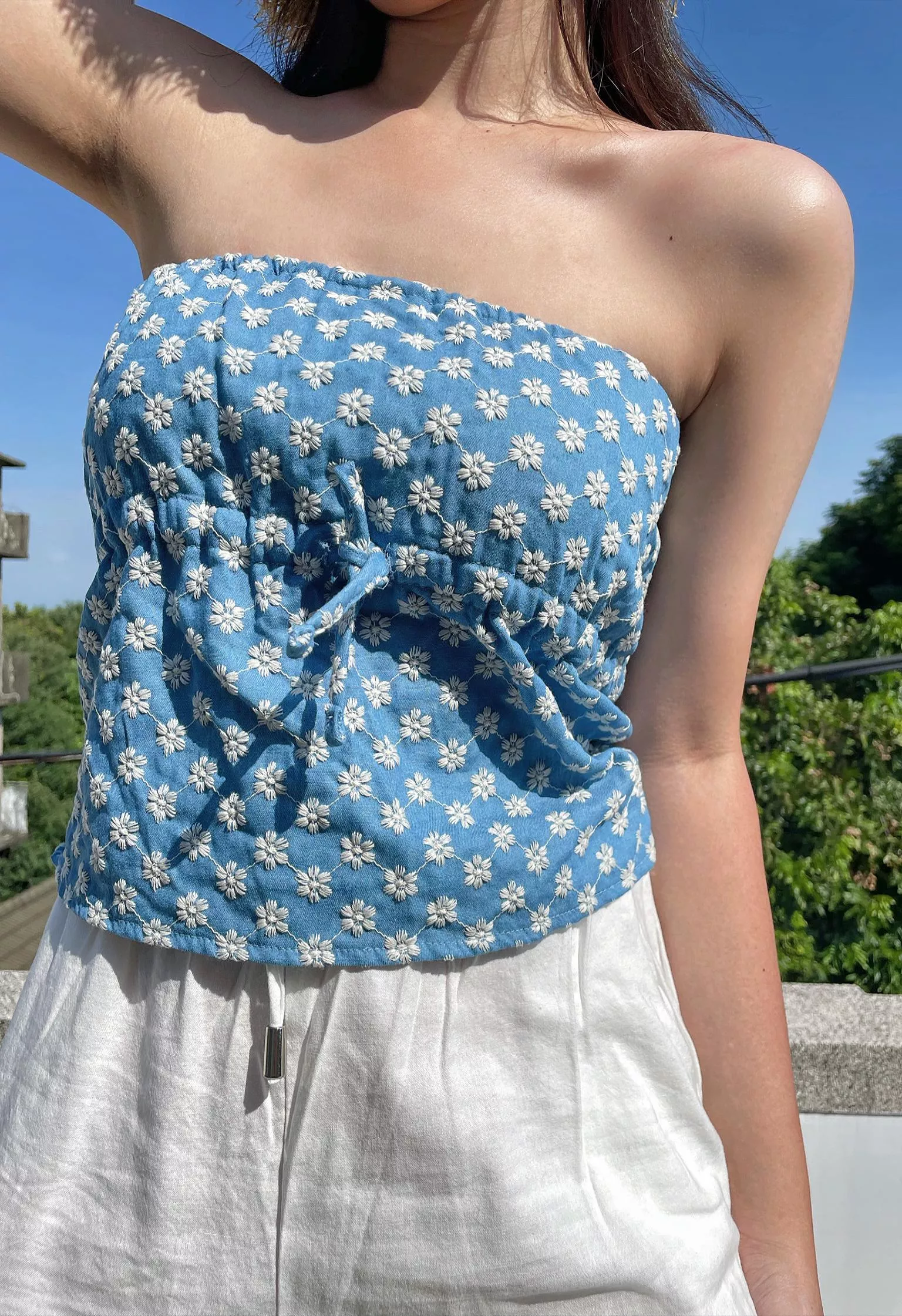 現貨/小雛菊平口背心