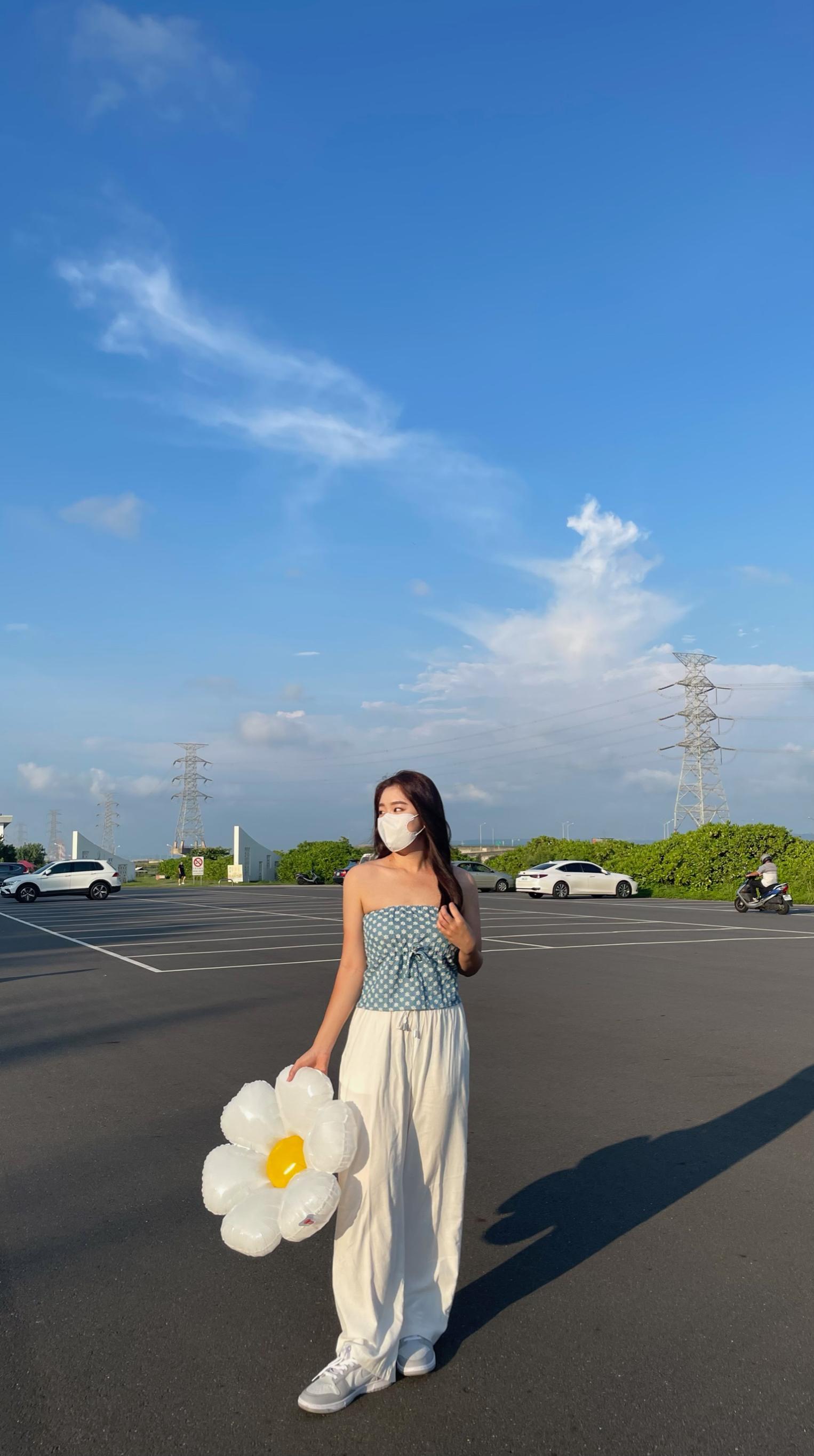 現貨/小雛菊平口背心