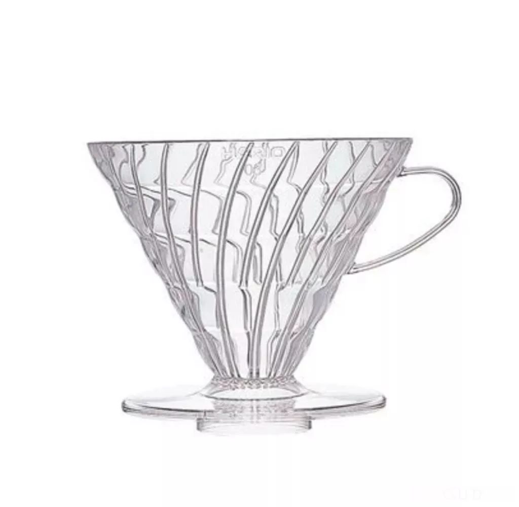 日本[HARIO] V60透明樹脂濾杯 01(1-2杯)｜02(1-4杯)｜03(1-6杯)