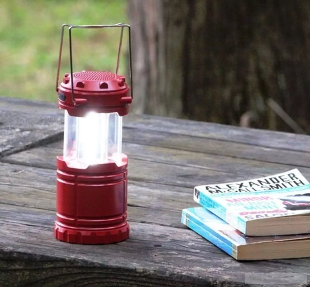 野外LED小燈 連Bluetooth揚聲器 (紅 | 藍 | 綠 | 銀 | 黑色)