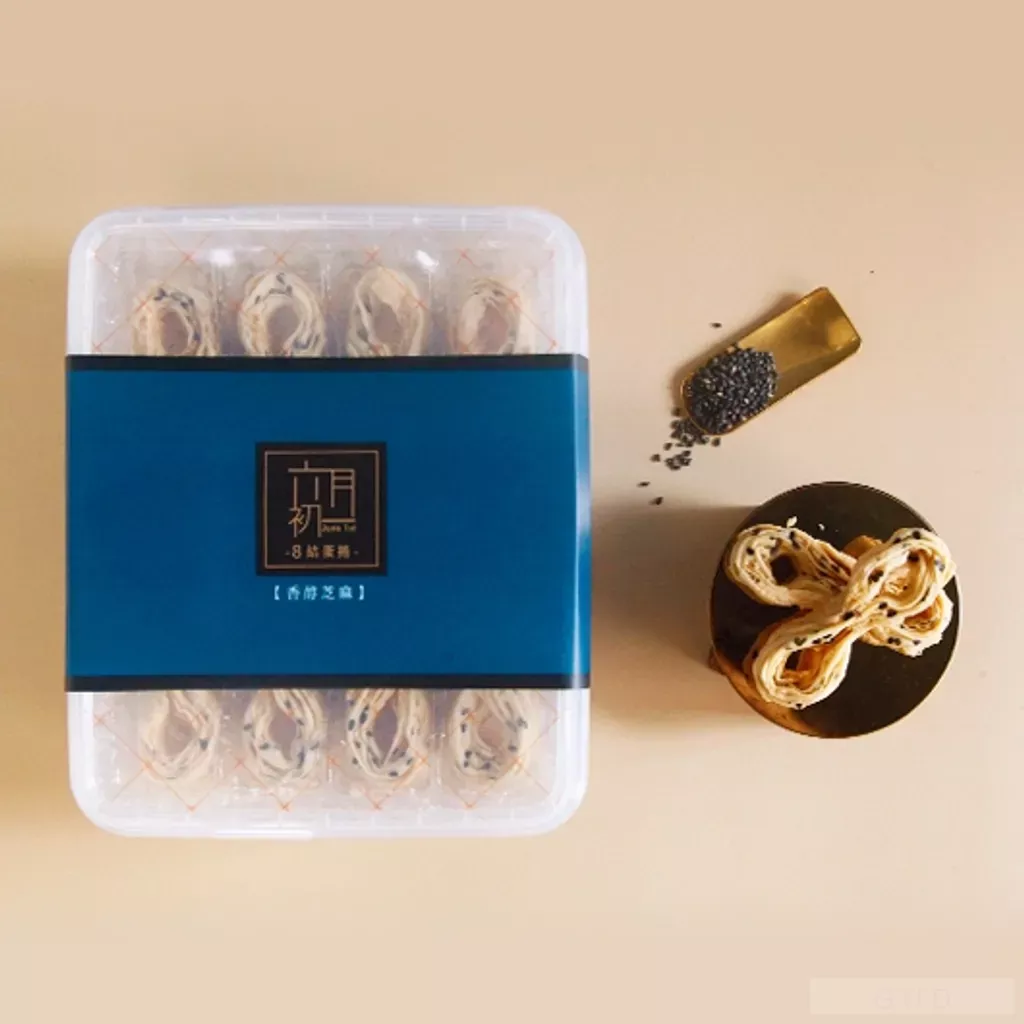 [六月初一] 香醇芝麻蛋捲 (40入/盒)