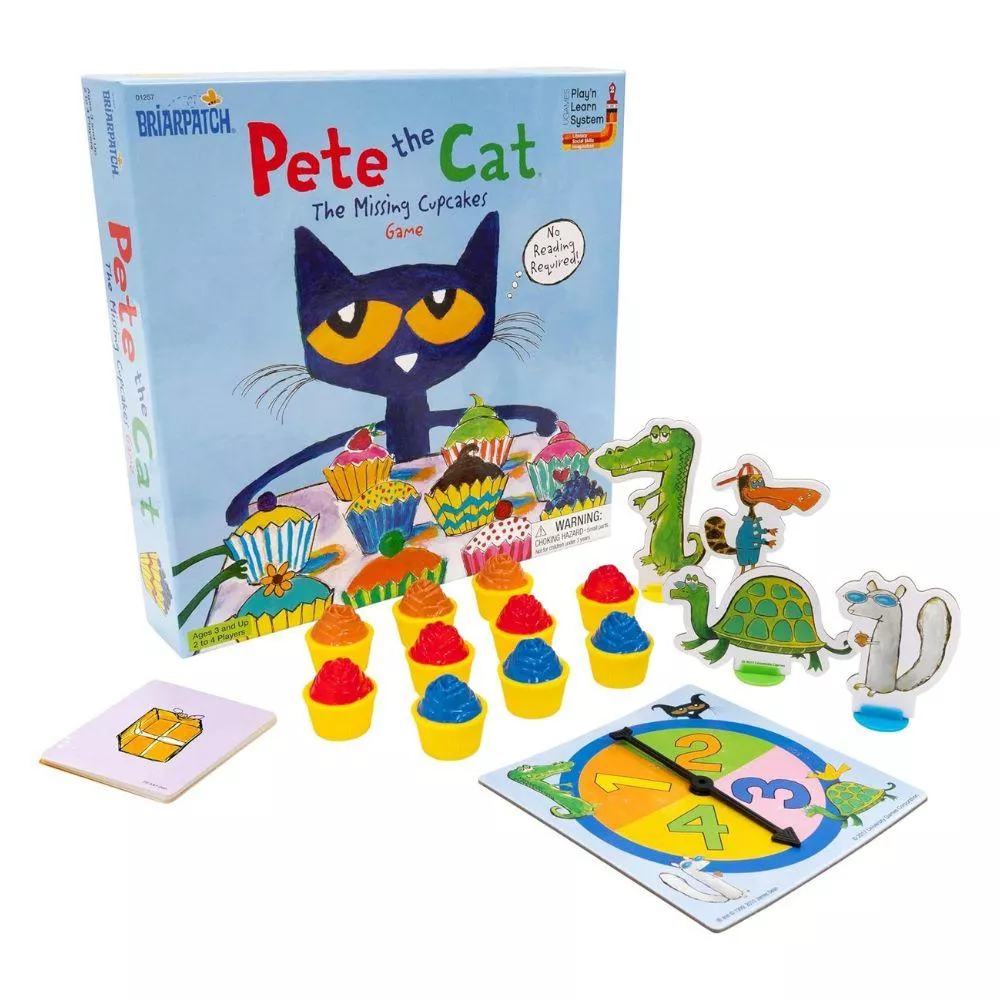 【美國Briarpatch】皮皮貓消失的杯子蛋糕 益智桌遊