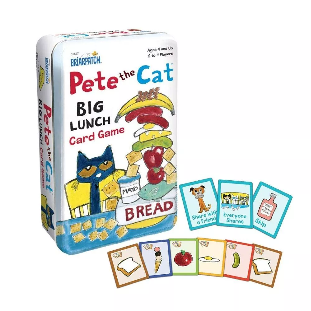 【美國Briarpatch】皮皮貓的豪華午餐!益智卡牌桌遊 (鐵盒)