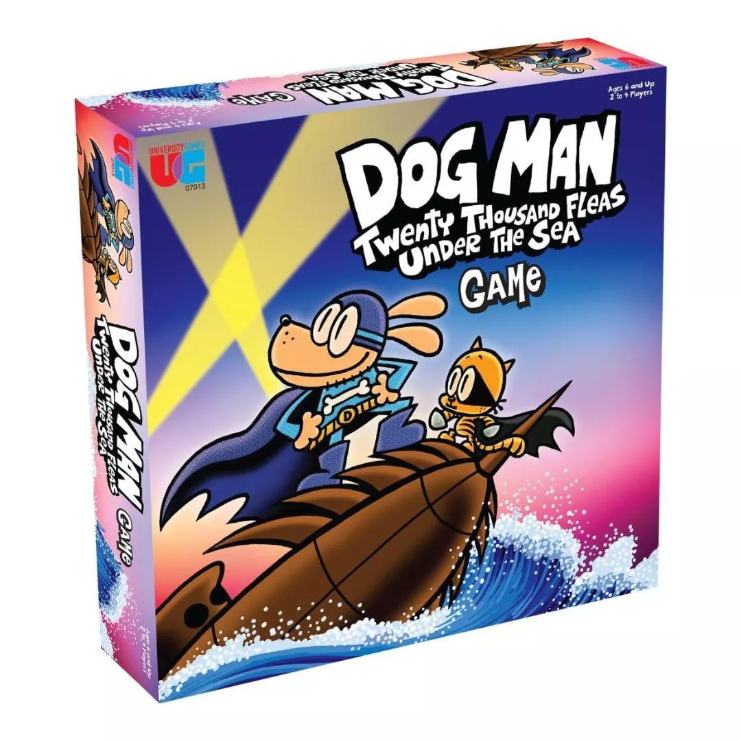 【美國UG】Dog Man 超狗神探 聯名益智桌遊-海底兩萬蚤