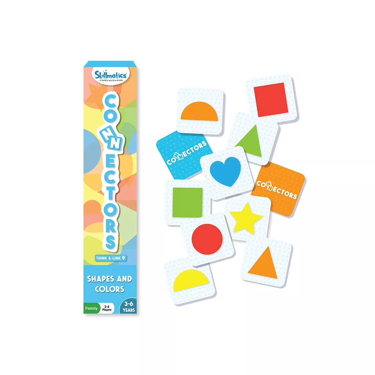 CONNECTORS 連連看益智桌遊 - 形狀顏色認知款